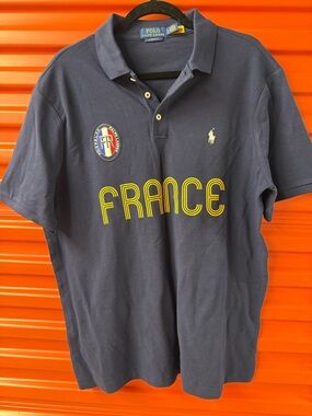 Polo Ralph Lauren Men's Classic-Fit France Polo Shirt